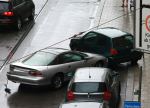 Fotos von Haustierfotos von verunfallten Autos